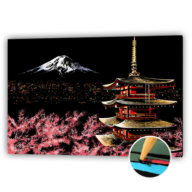 Raaputuskuva Mount Fuji
